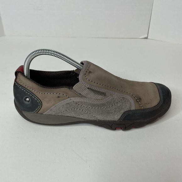 Merrell Shoes - Merrell Womens 9.5 Mimosa Moc Boulder Slip on Loafer Comfort Shoes Brown J55834